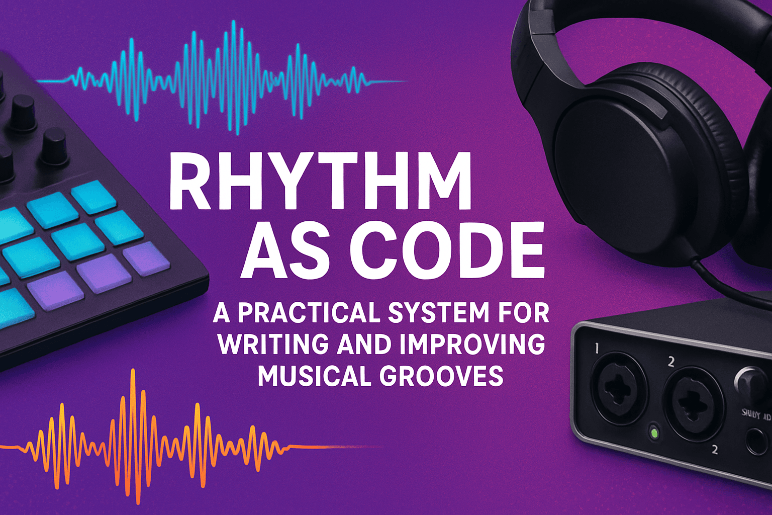 Rhythm as Code: A Practical System for Writing and Improving Musical Grooves