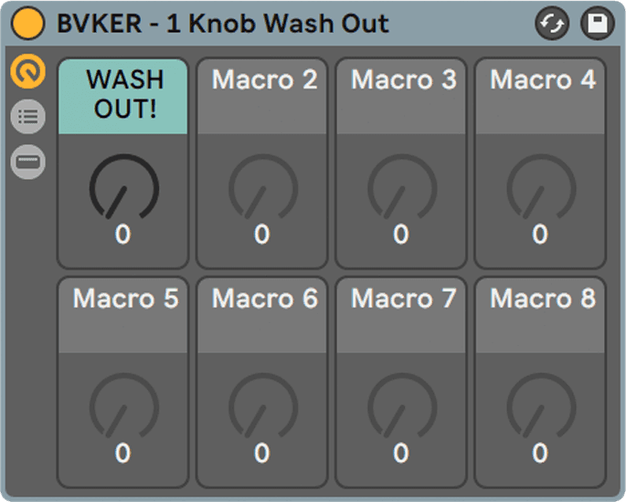 BVKER 1 Knob Wash Out