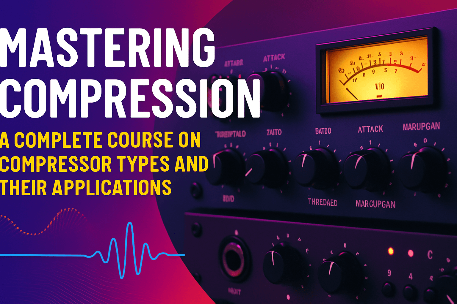 Mastering Compression: A Complete Course on Compressor Types and Their Applications