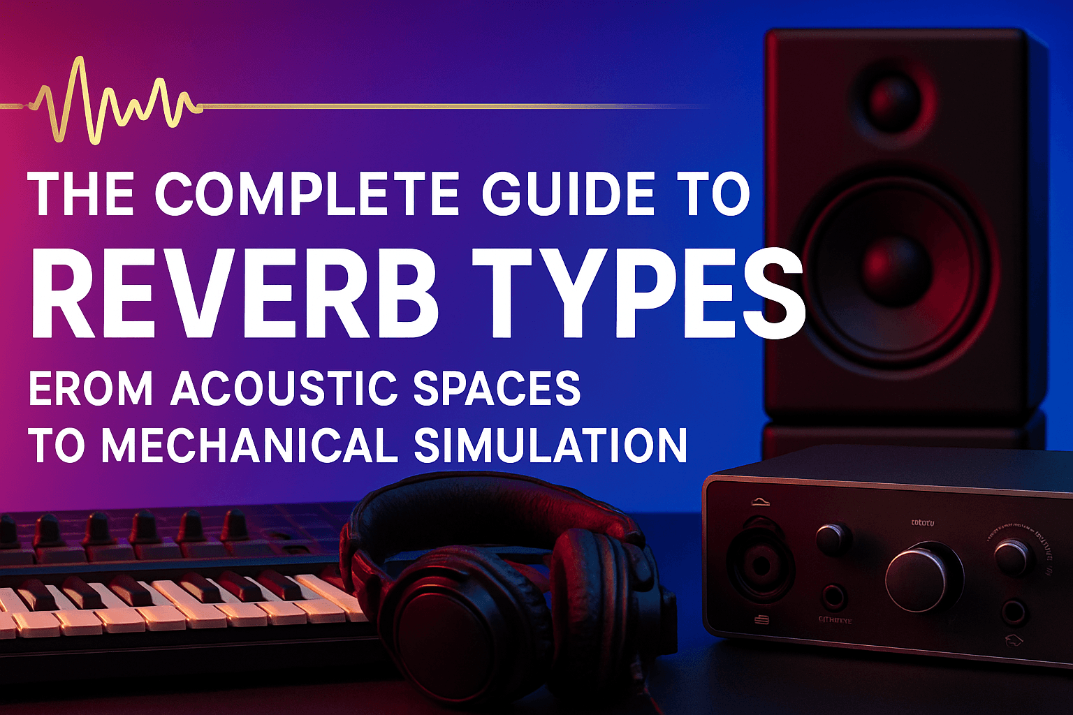 The Complete Guide to Reverb Types: From Acoustic Spaces to Mechanical Simulation