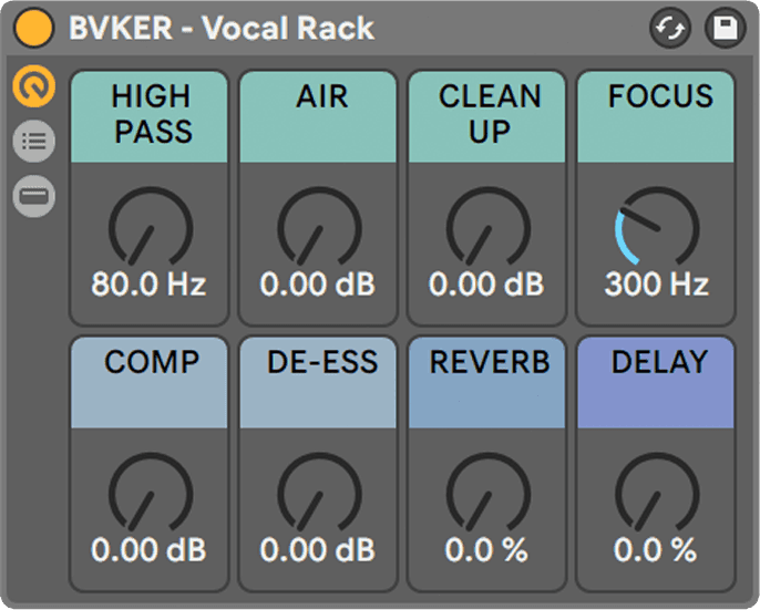 BVKER Vocal Rack