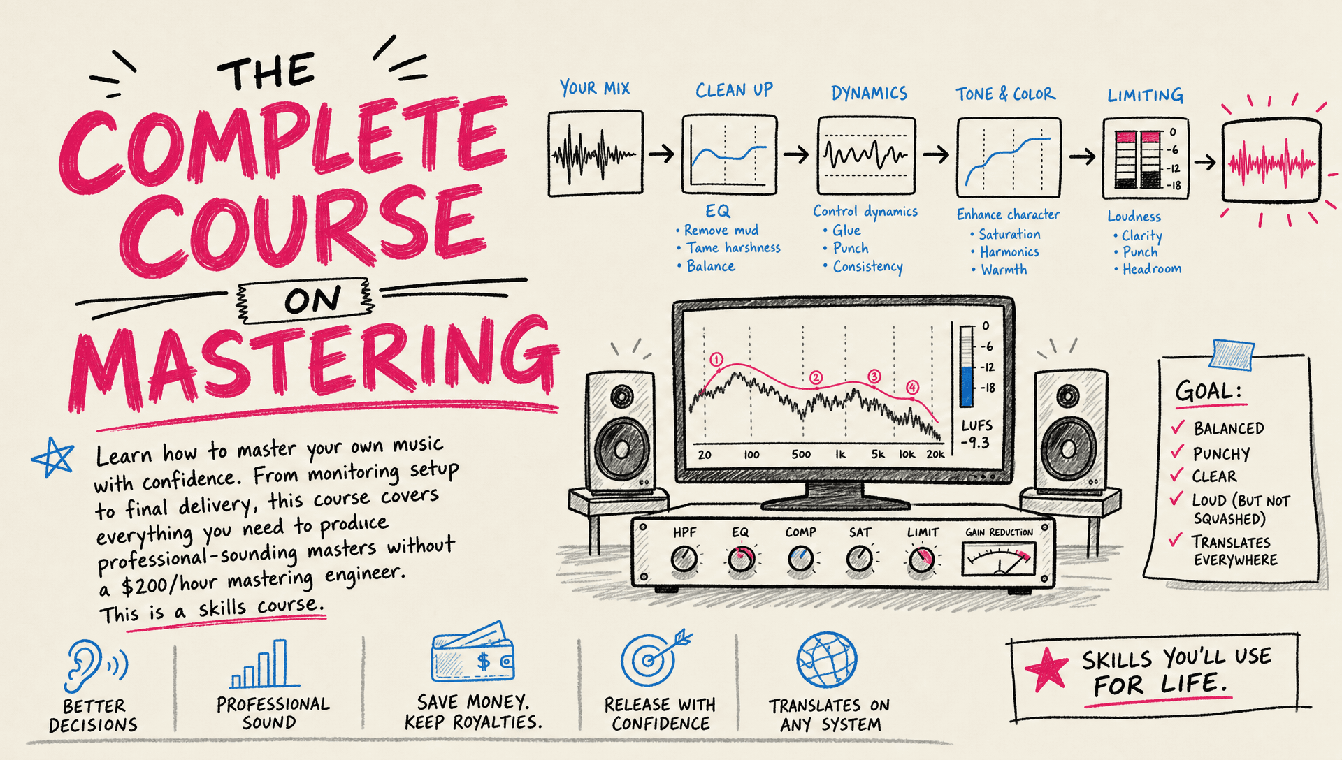 The Complete Course on Mastering