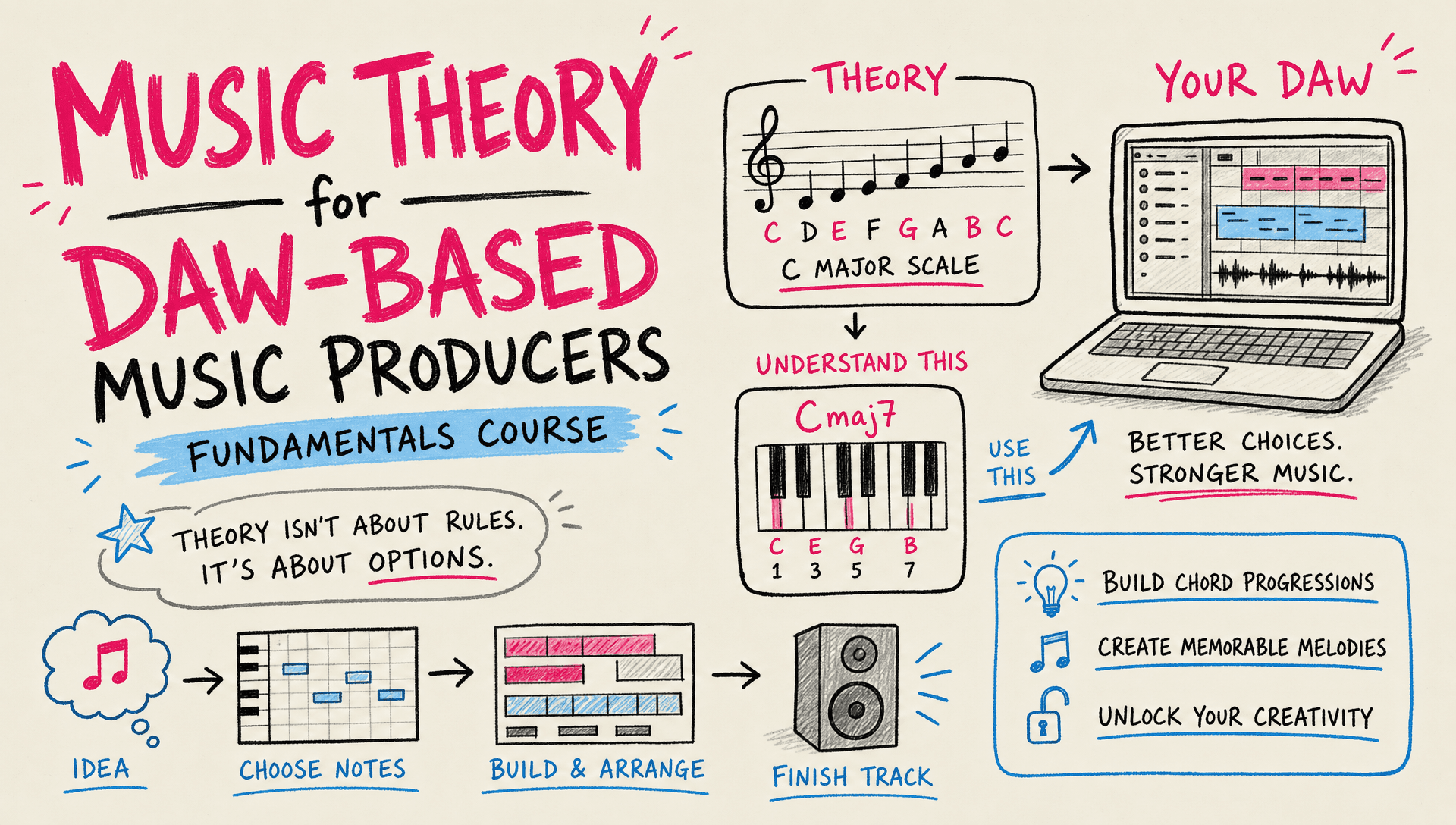 Music Theory for DAW-Based Music Producers
