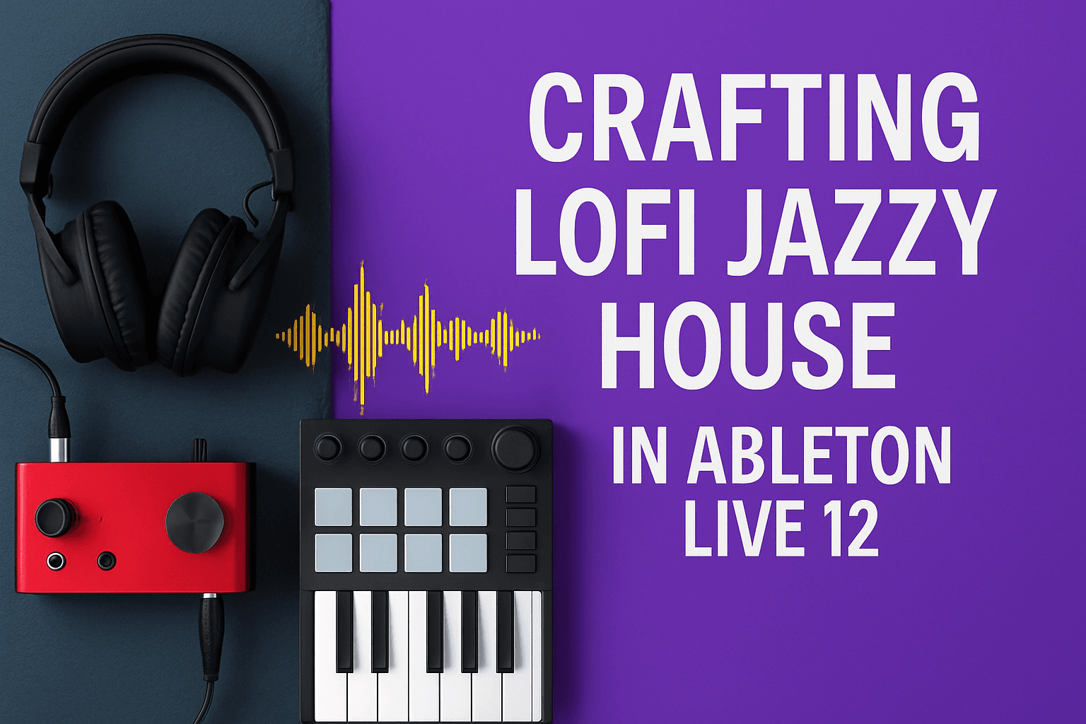 Crafting Lofi Jazzy House in Ableton Live 12