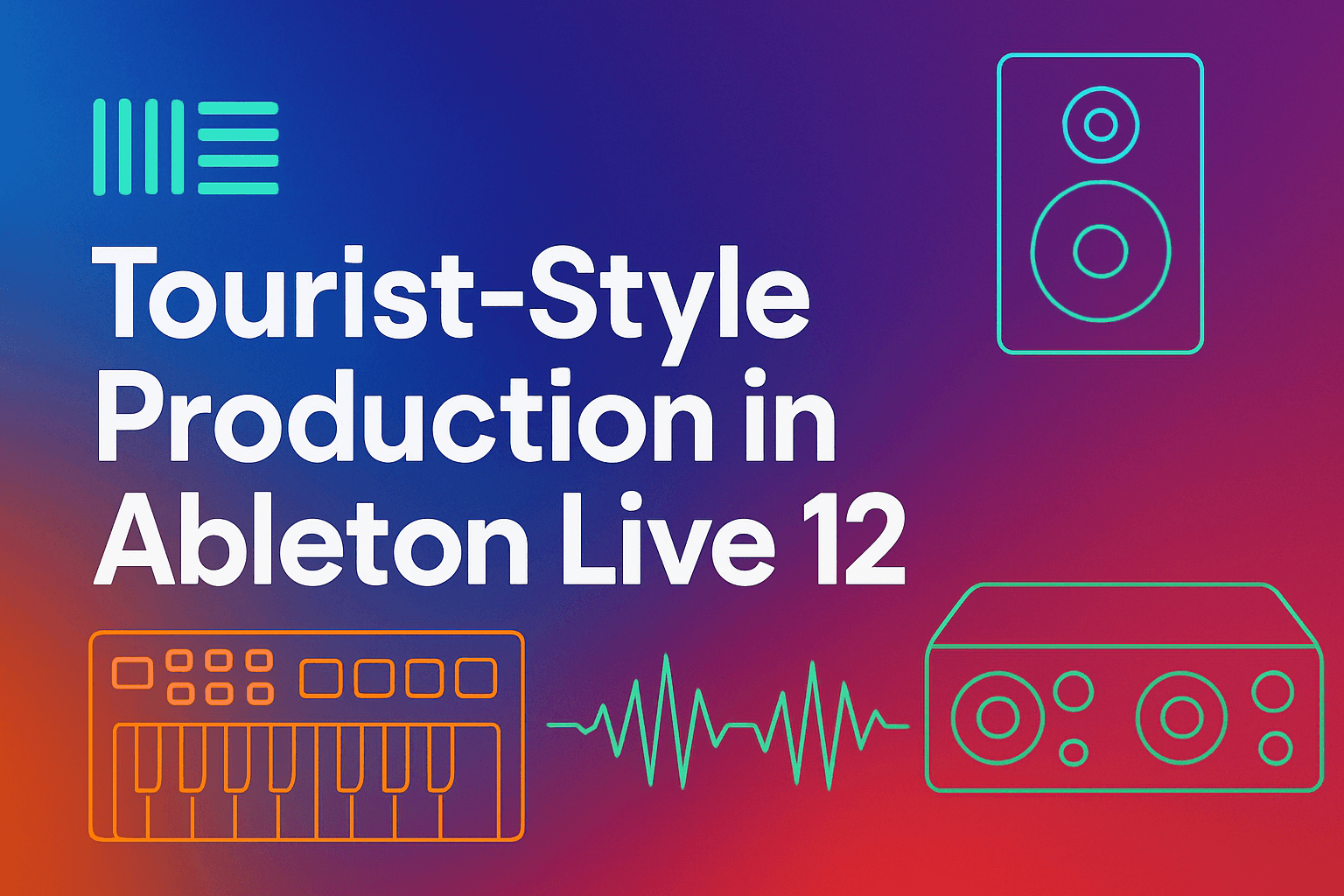 Tourist-Style Production in Ableton Live 12