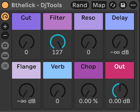 DJ Tools All-in-One Performance FX Rack