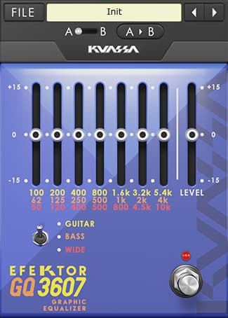 EFEKTOR GQ3607 Graphic Equalizer