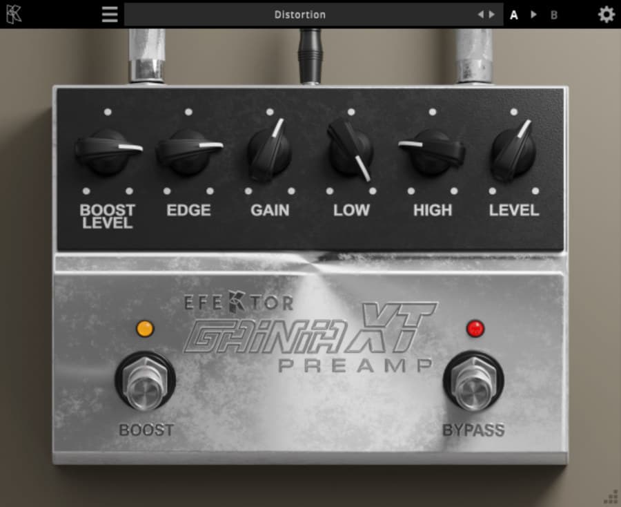 EFEKTOR Gainia XT + FREE Pillar Power Amp