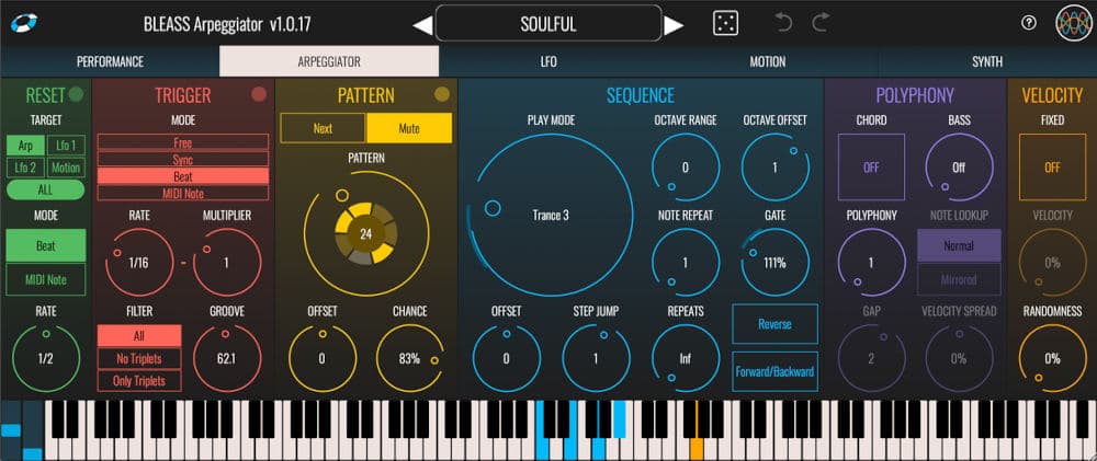 BLEASS Arpeggiator